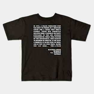 The A-Team Kids T-Shirt